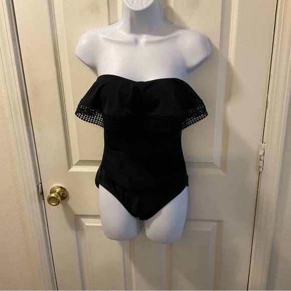 Kona Sol Other - Kona Sol Elegant Black One-Piece Swimsuit